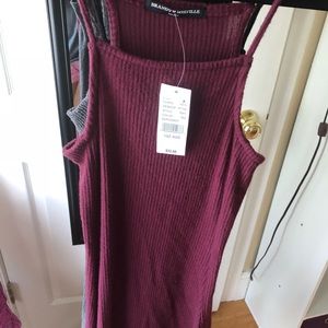 Brandy Melville Dress in Burgundy